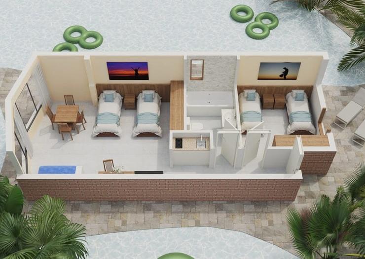 Apartment Standard (Living Room + 1 Bedroom) 2/5 апартаменты BC Music Resort™ (Recommended for Adults) Бенидорме Apartment Standard (Living Room + 1 Bedroom) 2/5 апартаменты BC Music Resort™ (Recommended for Adults) Бенидорме