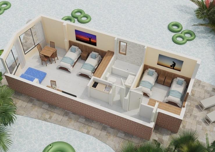 Apartment Standard (Living Room + 1 Bedroom) 2/5 апартаменты BC Music Resort™ (Recommended for Adults) Бенидорме Apartment Standard (Living Room + 1 Bedroom) 2/5 апартаменты BC Music Resort™ (Recommended for Adults) Бенидорме
